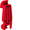 TEHALIT.LFS Buckle 40/60x60mm red