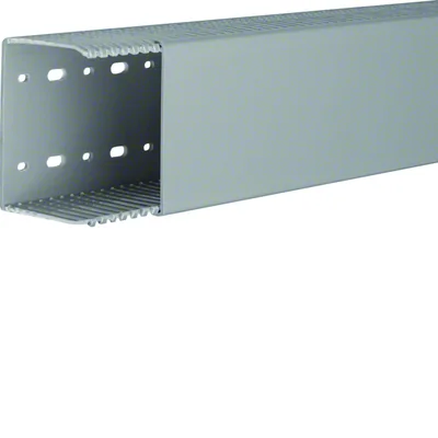 TEHALIT.LKG Bezhalogenový hřebenový žlab s krytem 75x100mm šedý