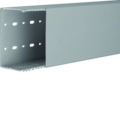 TEHALIT.LKG Bezhalogenový hřebenový žlab s krytem 75x125mm šedý