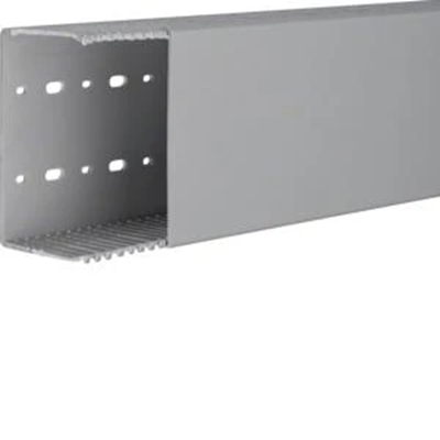 TEHALIT.LKG Halogen-free comb duct with cover 75x125mm gray