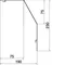 TEHALIT.RK Hauptabdeckung 230mm hellgrau
