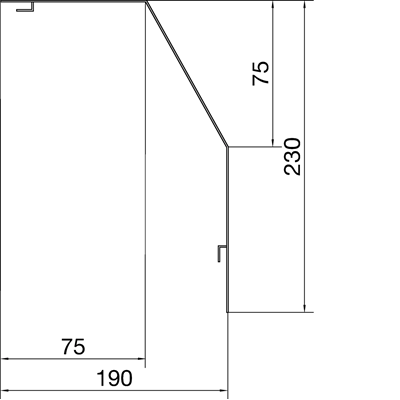 TEHALIT.RK Main cover 230mm white