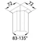 TEHALIT.SL Angle interne réglable 20x115 noir