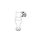 TEHALIT.SL Conector SL20055/EK40040 negro
