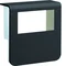TEHALIT.SL Copertura porta apparecchi 20x80 2x 45x45 nero