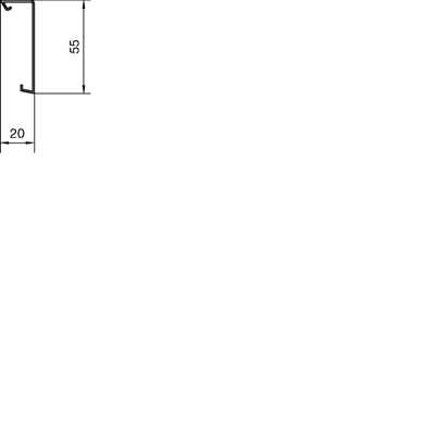 TEHALIT.SL Cover 20x55 beech