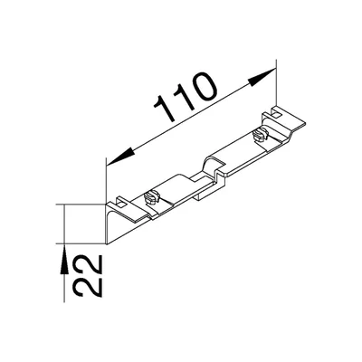 TEHALIT.SL Cubre medios 20x55 roble