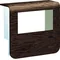 TEHALIT.SL Device carrier cover 20x55 2x 45x45 sucupira