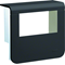 TEHALIT.SL Device carrier cover 20x55 2x45x45 black