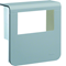 TEHALIT.SL Device carrier cover 20x80 2x 45x45 aluminum