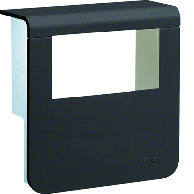 TEHALIT.SL Device carrier cover 20x80 2x 45x45 black