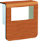 TEHALIT.SL Device carrier cover 20x80 2x 45x45 cherry