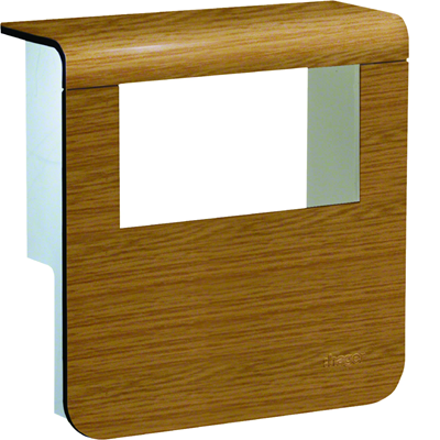 TEHALIT.SL Device carrier cover 20x80 2x 45x45 oak