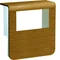 TEHALIT.SL Device carrier cover 20x80 2x 45x45 oak