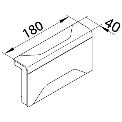 TEHALIT.SL élément en T 20x80 aluminium