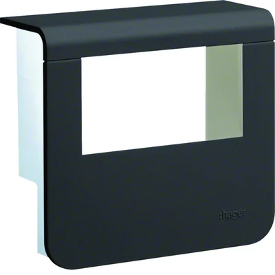 TEHALIT.SL Funda portadispositivos 20x55 2x45x45 negro