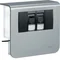 TEHALIT.SL Geräteträger 20x55 2xRJ45 Kategorie 6 Aluminium