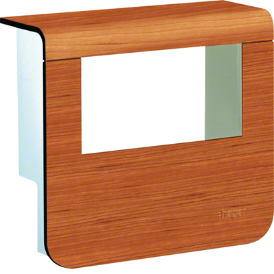 TEHALIT.SL Geräteträgerabdeckung 20x55 2x 45x45 Kirsche