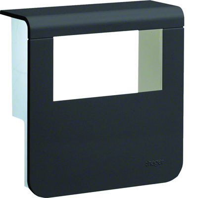 TEHALIT.SL Housse support appareil 20x80 2x 45x45 noir