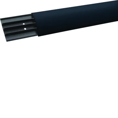 TEHALIT.SL Kanał podłogowy PCV z pokrywą 18x73 antracytowy