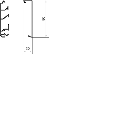 TEHALIT.SL Pokrywa 20x80 buk