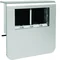 TEHALIT.SL Porta apparecchi vuoto 20x80 45x45 alluminio