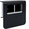 TEHALIT.SL Porta apparecchi vuoto 20x80 45x45 nero