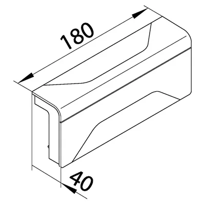 TEHALIT.SL T-kus 20x55 hliník