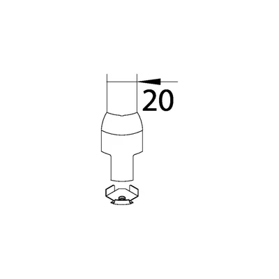 TEHALIT.SL З'єднувач SL20055/EK40040 чорний