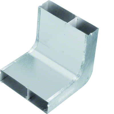 TEHALIT.UK 2-chamber vertical corner 190x48mm steel