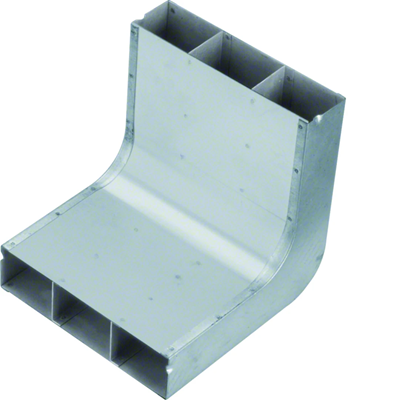 TEHALIT.UK 3-chamber vertical corner 190x48mm steel