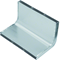 TEHALIT.UK 3-chamber vertical corner 340x28mm steel