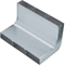 TEHALIT.UK 3-chamber vertical corner 340x48mm steel