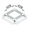 TEHALIT.UK Boîte de sol universelle à bord taille 2 215-265 acier