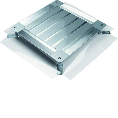TEHALIT.UK Caja de suelo universal con patas tamaño 3 acero 75-125