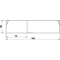 TEHALIT.UK Channel for floor screed 2-chamber 190x48mm steel