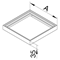 tehalit.UK Increasing frame for UDM H=35mm size 3 aluminum