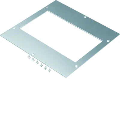 TEHALIT.UK Montážní kryt pro UD velikost 2 E04 147x247mm pozinkovaná ocel