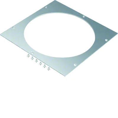 TEHALIT.UK Mounting cover for UD size 2 R2 fi242mm galvanized steel