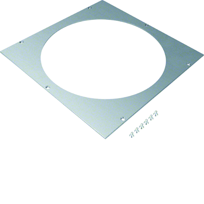 TEHALIT.UK Mounting cover for UD size 3 R12 fi306mm galvanized steel