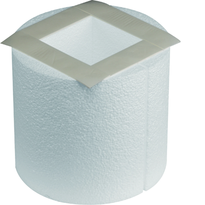 TEHALIT.UK Shuttering system element VR06 fi215mm height 200mm polystyrene