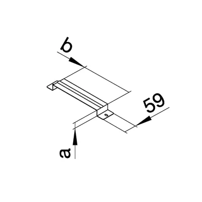 TEHALIT.UK Sicherheitsgriff 190x38mm Stahl