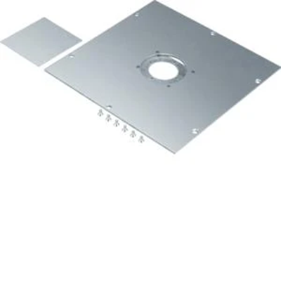 TEHALIT.UK Tapa de montaje para UD tamaño 2 GBZ fi50mm acero galvanizado