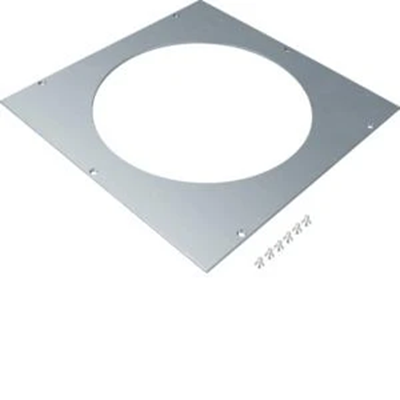 TEHALIT.UK Tapa de montaje para UD tamaño 3 R10 fi275mm acero galvanizado