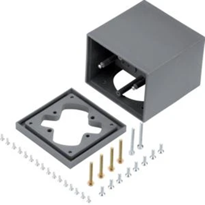 TEHALIT.VE-EE Above-floor box for 2 devices, steel