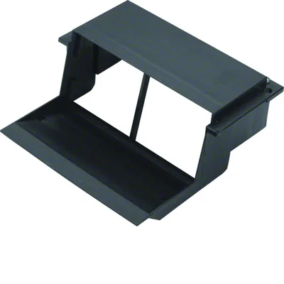 TEHALIT.VE-EE Boîtier pour prises de communication de données 2x50 KDQ08/E04 noir