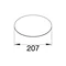 TEHALIT.VE-EE Cardboard lid filling for thinner 2mm carpets VDR06