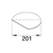TEHALIT.VE-EE Cardboard lid filling for thinner carpets 2mm VR06