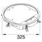 TEHALIT.VE-EE Coperchio incernierato VR12 rivestimento fi306 5mm acciaio grigio