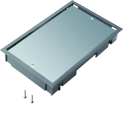 TEHALIT.VE-EE Copertura totale, montaggio superficiale E04 147X247 5mm acciaio grigio